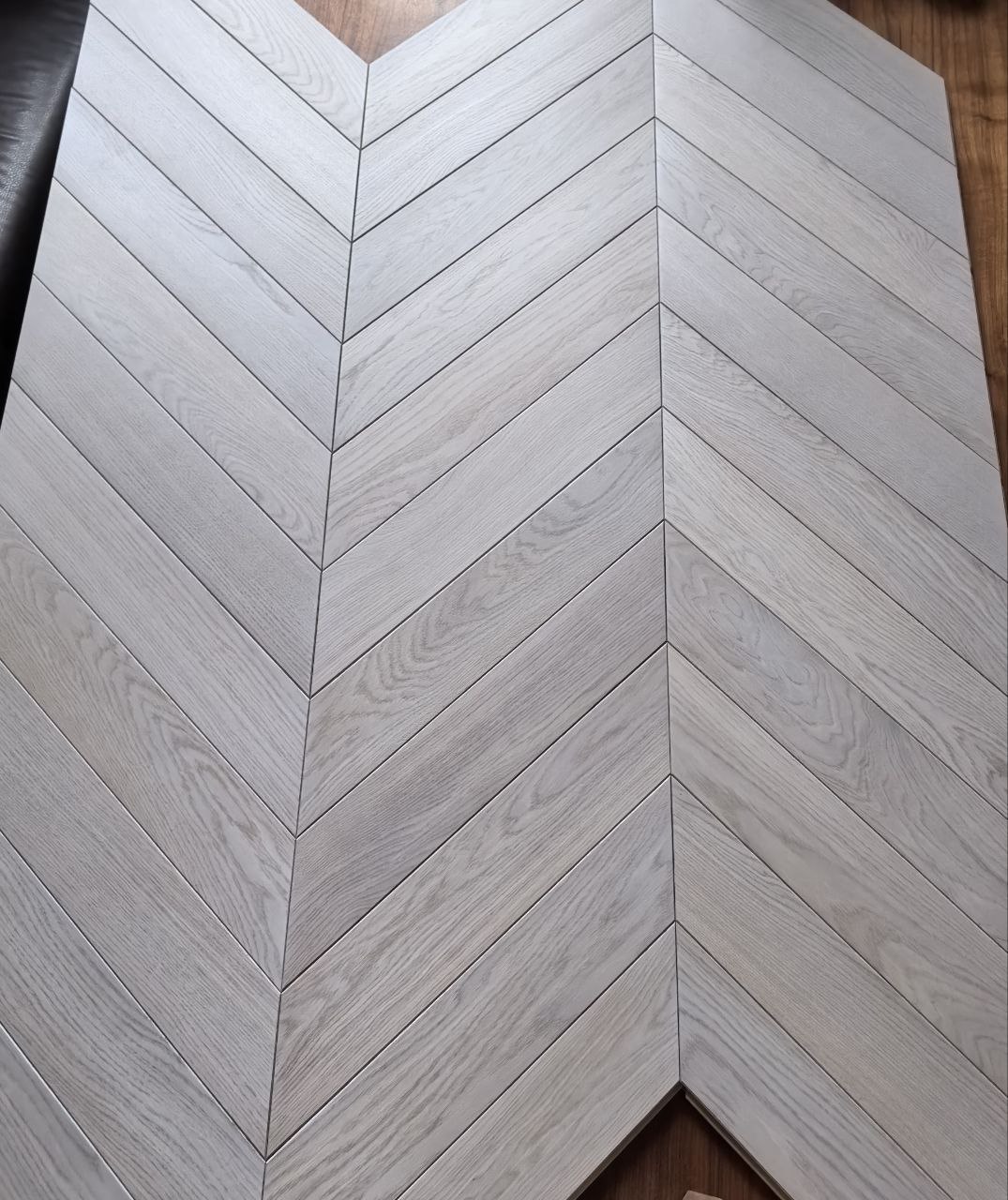 Инженерная доска Eparket Дуб Zefir селект лак французская елка 510×90×15